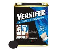 Smalto antiruggine gel VERNIFER Marrone lucido barattolo 750 ml 4873