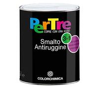 SMALTO ANTIRUGGINE PER TRE - FERRO, LEGNO E NAUTICA (0,750 ml, TESTA DI MORO)