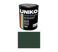 SMALTO ANTIRUGGINE UNIKO VERDE BOSCO RAL 6005 ML 750 PZ 3