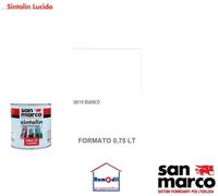 SMALTO ANTIRUGGINE VERNICE PITTURA LUCIDA PER FERRO E LEGNO SAN MARCO SINTOLIN