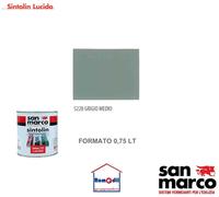 SMALTO ANTIRUGGINE VERNICE PITTURA LUCIDA PER FERRO E LEGNO SAN MARCO SINTOLIN