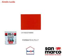 SMALTO ANTIRUGGINE VERNICE PITTURA LUCIDA PER FERRO E LEGNO SAN MARCO SINTOLIN