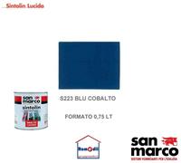 SMALTO ANTIRUGGINE VERNICE PITTURA LUCIDA PER FERRO E LEGNO SAN MARCO SINTOLIN