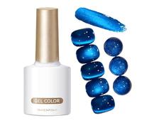 Smalto Blu - 10ml Glitter A Rapido Asciugatura | Smalto Mani & Piedi Per Donne, Teen, Amiche | Manicure Da Viaggio & Nail ařt Festa