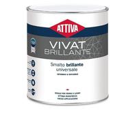 Smalto brillante SINTETICO INTERNO ESTERNO FERRO E LEGNO Vivat ml.750 Attiva