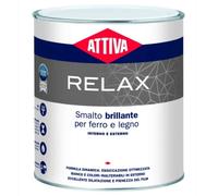 Smalto Brillante Sintetico Lucido ATTIVA RELAX Interni Esterni Legno Metallo 750