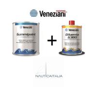 SMALTO ELASTICO PER GOMMONI GUMMIPAINT VENEZIANI 500 ml. + DILUENTE 6380 ml. 500