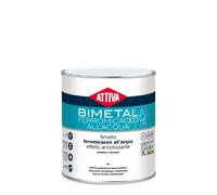 Smalto ferromicaceo all'acqua grigio ardesia 0,75L multisupporto interno esterno