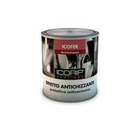 SMALTO FERROMICACEO ANTICORROSIVO ANTIRUGGINE CANCELLI RINGHIERE ICOFER