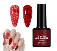 Smalto gel cracklé, smalto per unghie ad alto pigmento, forniture per la raccolta, accessori per manicure per ragazze, per balli, appuntamenti, riunioni, casa