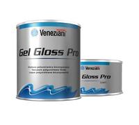 VENEZIANI GEL GLOSS PRO FINITURA POLIURETANICA BICOMPONENTE BIANCO 0,75 LT - A+B