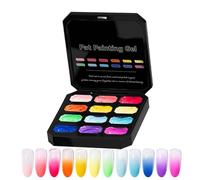 Smalto Gel per Unghie Balsamo Neon Senza Bisogno di Risciacquo