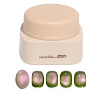 Smalto gel per unghie, guava, effetto occhi di gatto, per la e l'estate - 6 ml, accessori per manicure per la casa, salone di viaggio, matrimonio
