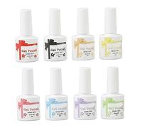 Smalto Gel Professionale per Salone di Bellezza per la Casa, 8 Colori, Gel per Unghie UV LED Fai Te, per Donne e Ragazze