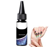 Smalto Gel Trasparente,30ml Adesivo per Manicure a Lunga Durata e Durevolezza | Gel Multifunzionale da Mescolare,Per Smalti Manicure Professionisti e Casa