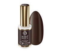 Smalto gel UV Hybrid Devil's Coffee n. 574, marrone caffè profondo 6 ml, collezione Coffee Dream elegante, ad alta copertura, a lunga durata, a LED e UV, consistenza media viscosità