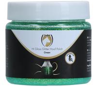 Smalto Glitterato per Zoccoli 'Excellent Horse Hi Gloss Glitter' - Verde
