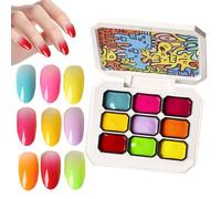 Smalto in gel per unghie, 9 colori, per manicure a lunga durata, per la compagnia, professionisti, principianti, viaggi, casa, appuntamento