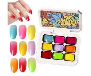 Smalto in gel per unghie, 9 colori, per manicure a lunga durata, per la compagnia, professionisti, principianti, viaggi, casa, appuntamento