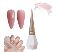 Smalto in gel, smalto per unghie in gel Cat Eye, smalto in gel Nude Ice-Clear, smalto in gel Jelly, smalto per unghie, kit smalto in gel magnetico fai da te per donna (Y-16)