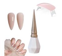 Smalto in gel, smalto per unghie in gel Cat Eye, smalto in gel Nude Ice-Clear, smalto in gel Jelly, smalto per unghie, kit smalto in gel magnetico fai da te per donna (Y-04)