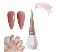 Smalto in gel, smalto per unghie in gel Cat Eye, smalto in gel Nude Ice-Clear, smalto in gel Jelly, smalto per unghie, kit smalto in gel magnetico fai da te per donna (Y-06)