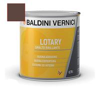 Smalto Lotary Baldini Vernici 750 ml vari colori smalto per legno e ferro smalto per interni e esterni (CUOIO 109)