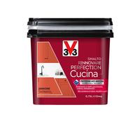 Smalto multimateriale per cucina Rinnovare Perfection Arancione Satinato 0,75 lt Arancio