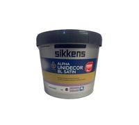 Sikkens Smalto murale all'acqua Alpha Unidecor BL Satin per interni bianco 10 litri
