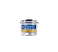 Smalto murale all'acqua Sikkens Alpha Unidecor BL Satin per interni bianco 2.5 l