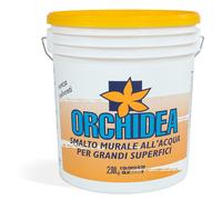 Smalto murale lavabile Orchidea effetto lucido per interni da 5 e 14 litri