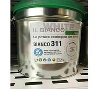 SMALTO MURALE SATINATO SUPERLAVABIL BIANCO 311 OIKOS ANTIMACCHIA ECOSMALTO LT.1