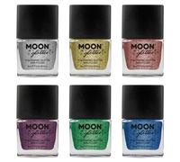 Smalto Olografico Glitter by Moon Glitter - 14ml - Set di 6 colori