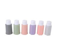 Smalto per chiodo bottiglia per la pompa riutilizzabile distributore di grandi capacità per manicure nail art materiale addominali 220 ml 6 pacchetto