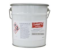 Smalto per FERRO di finitura a solvente satinato RAL per interni ed esterni (2,5L, RAL 2000 ARANCIO)
