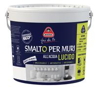 Smalto per muri lucido 2,5 l Boero Bianco