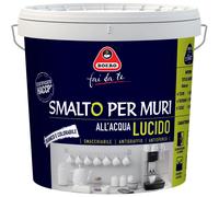 Smalto per muri lucido 7 l Boero Bianco