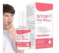 Smalto Per Prevenzione Del Morso Delle Unghie - 0.5fl Oz Formula Anti -bite Amara | Gel Sigillante Per Rubinetto Chiaro | Fermare L'Aspirazione Del Pollico, Trattamento Per La Cura Delle