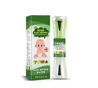 Smalto per unghie amaro per bambini 10 ml - Strumento portatile anti-onicofagia, correzione delle abitudini in 21 giorni, scelta della mamma
