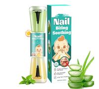 Smalto per unghie amaro - tappo amaro unghie per bambini | Soluzione sicura ed efficace, nessuna prevenzione del morso Day Night Care per bambini bambini per bambini