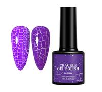 Smalto Per Unghie Crackle - Smalto Gel Crackle UV | Smalto Per Unghie Ad Alto Pigmento | Decorazioni Di Unghie | 7 Ml Girls Manicure Forniture Decorazioni Di Unghie Per Il Ballo Di Ballo Di Salone In