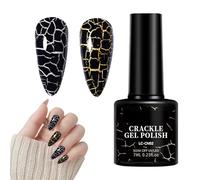 Smalto Per Unghie Crackle - Smalto Per Unghia Fresco E Di Lunga Durata | Per Manicure Per Ragazze | Mezzi Di Raccolta Per Il Ballo Di Fine Anno, Feste, Design Per Unghie Alla