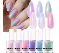 Smalto per unghie gel, smalto in madreperla | smalto per unghie manicure,Colori per unghie asciutte veloci per donne ragazze, prodotti per il disegno manicure durevoli