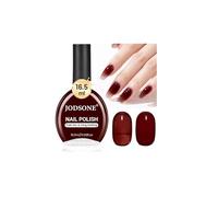 Smalto per unghie Jelly Burgundy Large Volume Quick Dry Nail Polish, Long Lasting Shine, Nail Art fai da te, Home Travel Nail Art