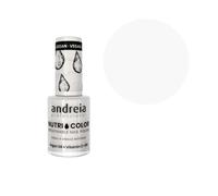 Andreia Professional NutriColor - Smalto per unghie Vegan Traspirante - Colore NC1 Bianca - 10.5ml