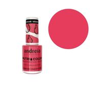 Andreia Professional NutriColor - Smalto per unghie Vegan Traspirante - Colore NC14 Rosa - 10.5ml