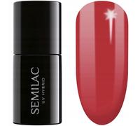 Smalto semipermanente rosso ibrido #231 Semilac Girl on Fire 7 ml