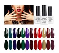 Smalto Semipermente Kit Semipermanente Unghie in Gel UV LED Smalti Colorati Gel