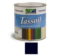 SMALTO SINTETICO TASSOIL BLU LT. 0,75 PER ESTERNO LEGNO E FERRO TASSANI