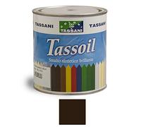 SMALTO SINTETICO TASSOIL LT.0,75 PER ESTERNO/INTERNO LEGNO/FERRO(MARRONE)